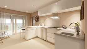 Bauhu hurricane resistant modular apartment building for Tortola BVI