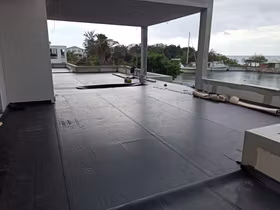 Bauhu high end modular home assembly in Jamaica