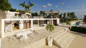Bauhu modular hurricane resistant homes for Hoopers Bay marina Exuma