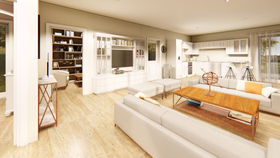 The Palm 100 Bauhu modular hurricane resistant kit home