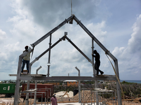 Bauhu hurricane resistant modular home kits for Abaco and The Bahamas