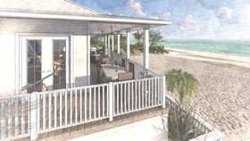 Bauhu hurricane resistant modular home for Exuma, Bahamas