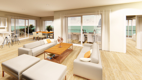 The Palm 100 Bauhu modular hurricane resistant kit home
