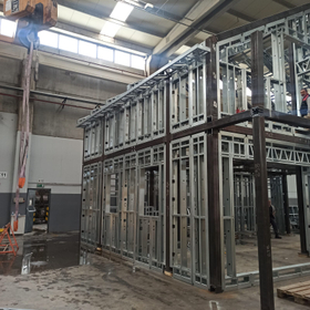 Point Eleuthera project trial build in the factory