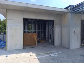 Bauhu modular home assembly in Jamaica