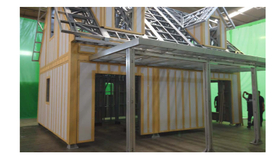 Bauhu hurricane resistant modular Palmetto Cottage factory build