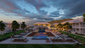 The Reef Club in Cades Bay Antigua a development by Bauhu Homes