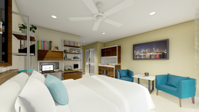 The University of the West Indies Antigua campus design by Bauhu Homes