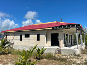 Bauhu modular home build in Exuma the Bahamas