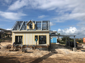 Bauhu hurricane resistant modular home kits for Abaco and The Bahamas