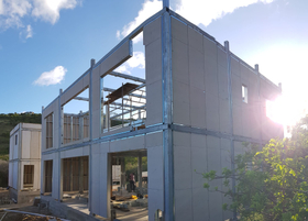 Bauhu hurricane resistant modular homes for eco resort in Antigua