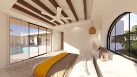 Bauhu modular prefab steel frames homes for Exuma in The Bahamas