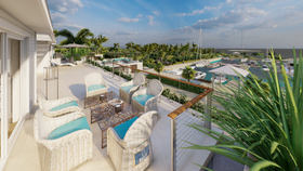 Bauhu modular hurricane resistant homes for Hoopers Bay marina Exuma