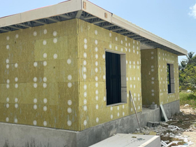 Bauhu modular home build in Exuma the Bahamas