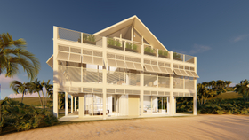 Bauhu hurricane resistant modular home for Eleuthera in The Bahamas
