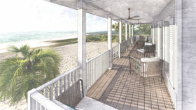 Bauhu hurricane resistant modular home for Exuma, Bahamas