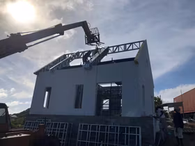 Bauhu hurricane resistant custom designed modular factory built residential homes and buildings