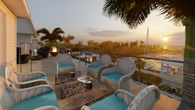 Bauhu modular hurricane resistant homes for Hoopers Bay marina Exuma