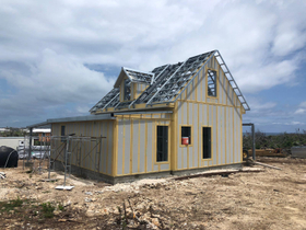 Bauhu hurricane resistant modular home kits for Abaco and The Bahamas
