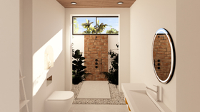 Bauhu modular prefab steel frames homes for Exuma in The Bahamas