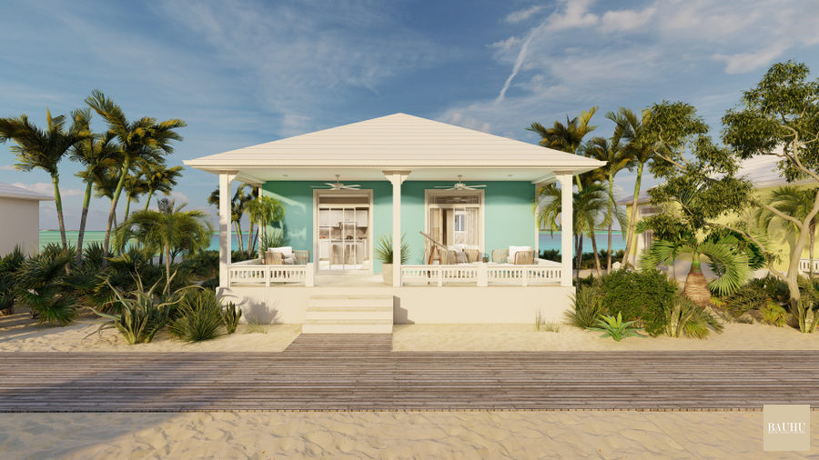 BAUHU - Caribbean Cottage, off the shelf modular hurricane resistant home