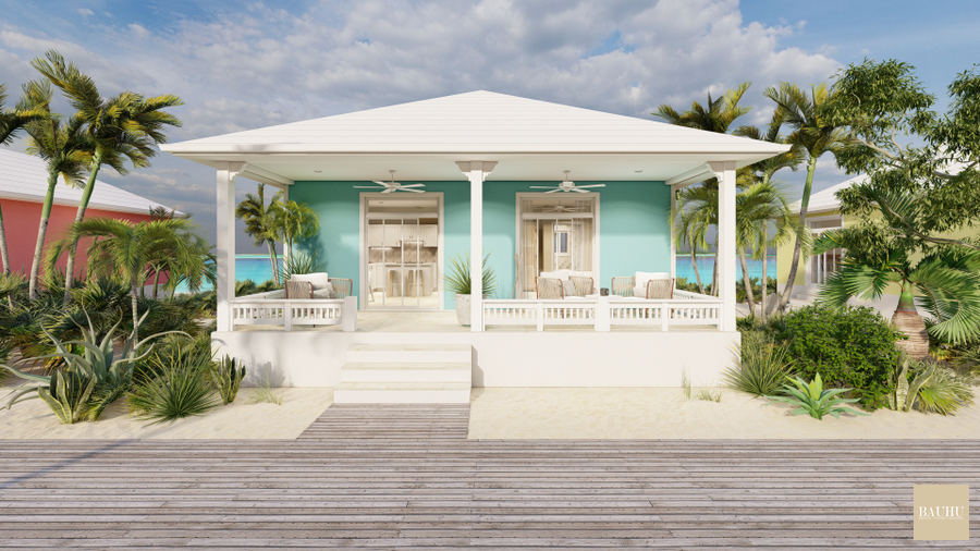 BAUHU - Caribbean Cottage, off the shelf modular hurricane resistant home