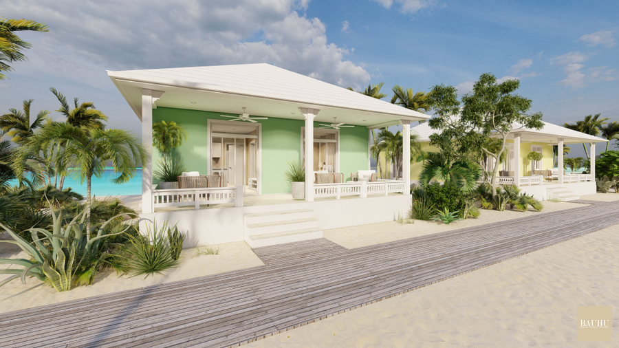 BAUHU - Caribbean Cottage, off the shelf modular hurricane resistant home